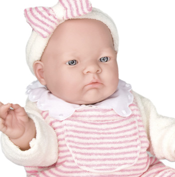 Realistická panenka - Novorozenec - 36 cm